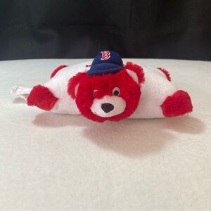 MLB Boston Red Sox My Pillow Pets Minis Pedroia 15 Plush Stuffed Animal Red Bear